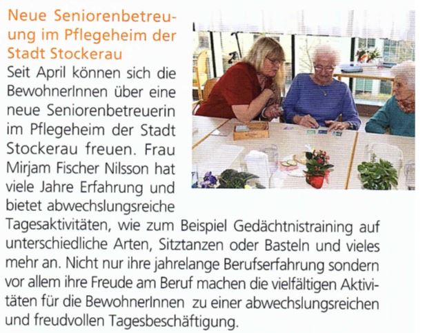 Artikel in DaHeim Sommer 2015